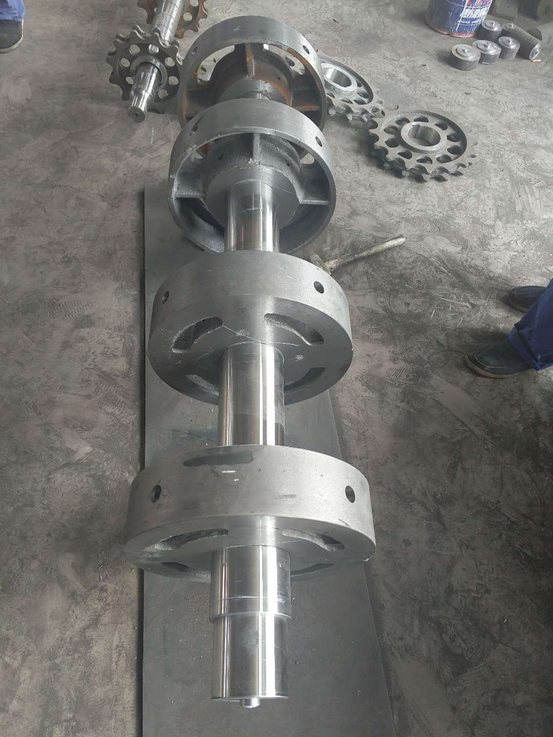 Germany power plant large flake chain grate stoker boiler parts